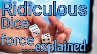 MAGIC DICE FORCE EXPLAINED.(5 Dice)