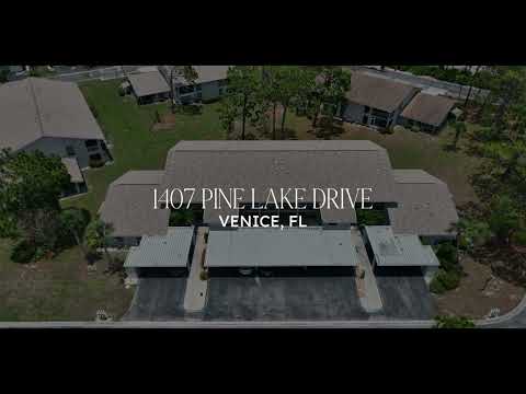 1407 Pine Lake Dr, Venice, FL home video tour