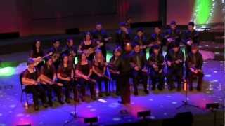 Video thumbnail of "Langley Ukulele Ensemble-2012 Xmas Concert (In the Mood).mov"