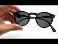 Oliver Peoples Gregory Peck OV 5217S 1031P2 Polarized Sunglasses Review &amp; Unboxing