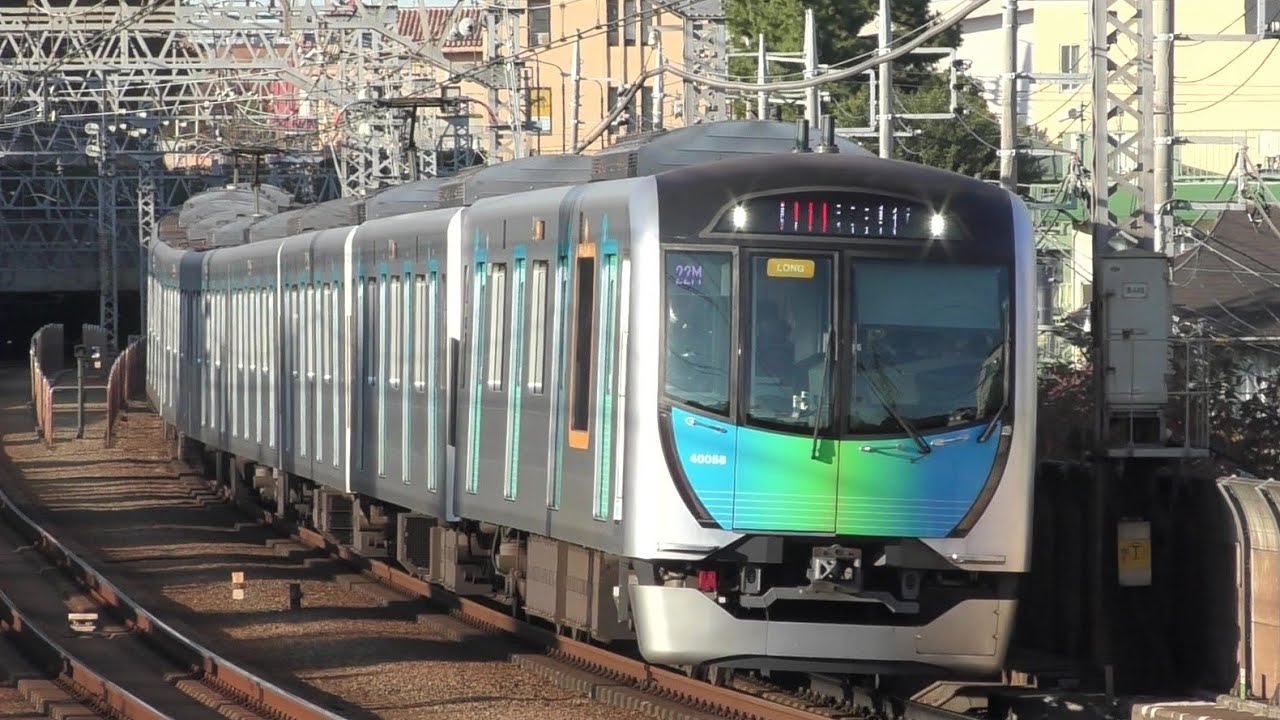 西武鉄道沿線民 最新の編成】西武40000系40158F 急行 元町・中華街行き 多摩川駅到着