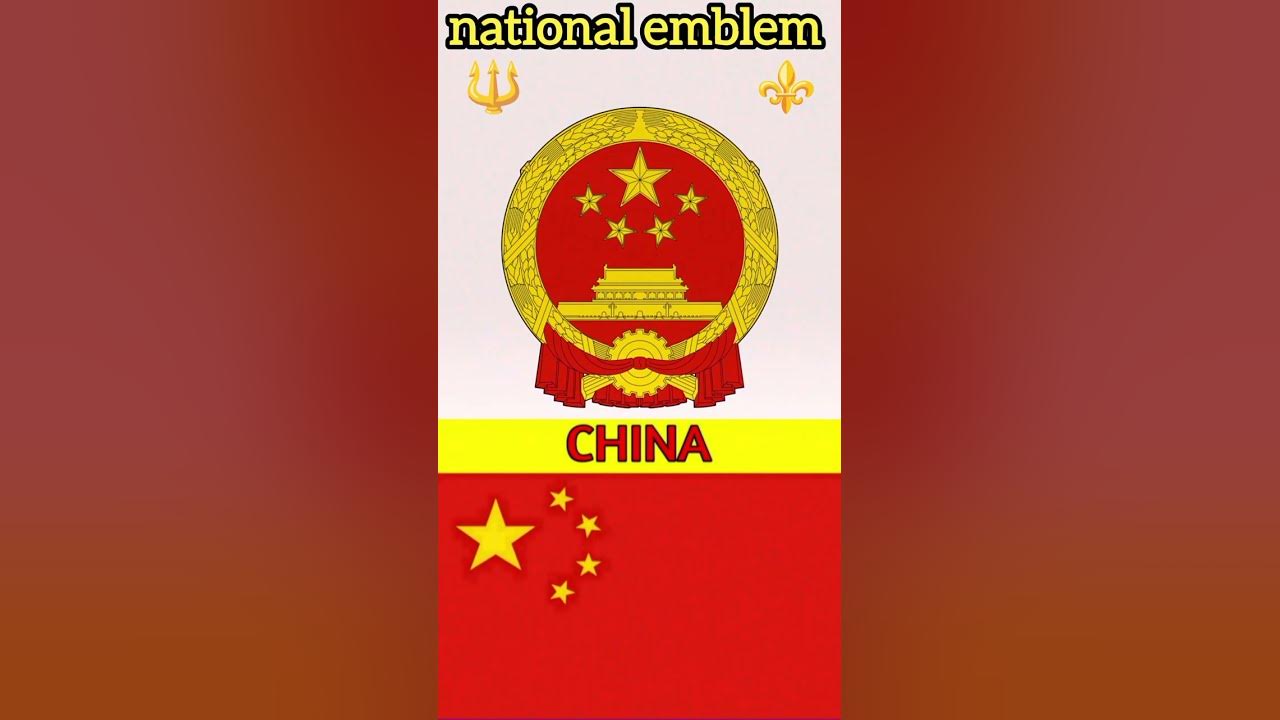National Emblem From Different Countries || national symbol of different countries || #shortsvideo