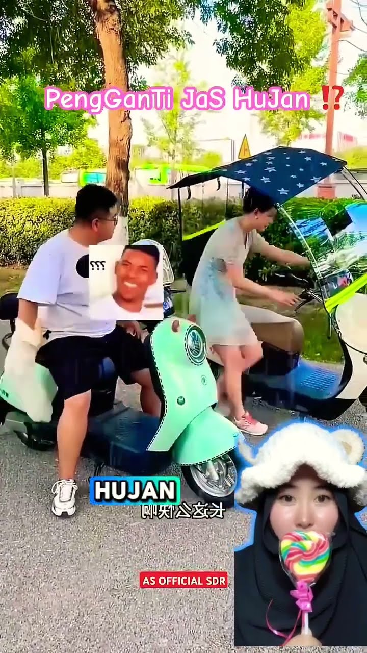 KANOPI MOTOR MINIMALIS PELINDUNG HUJAN ⁉️ #shorts #funny #dubbing