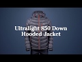メンズ ウルトラライト 850 ダウン・ジャケット、フード付き