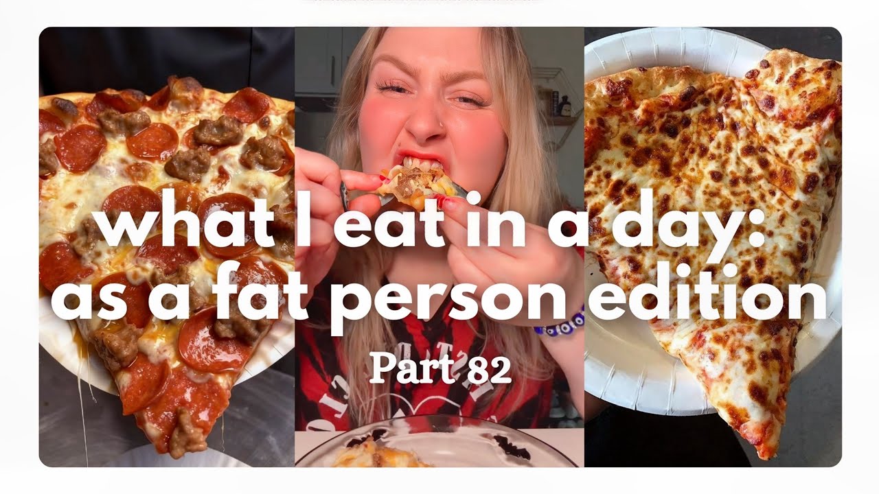 🍟 what I eat in a day as a FAT person part 82 tiktoks compilation 🍟