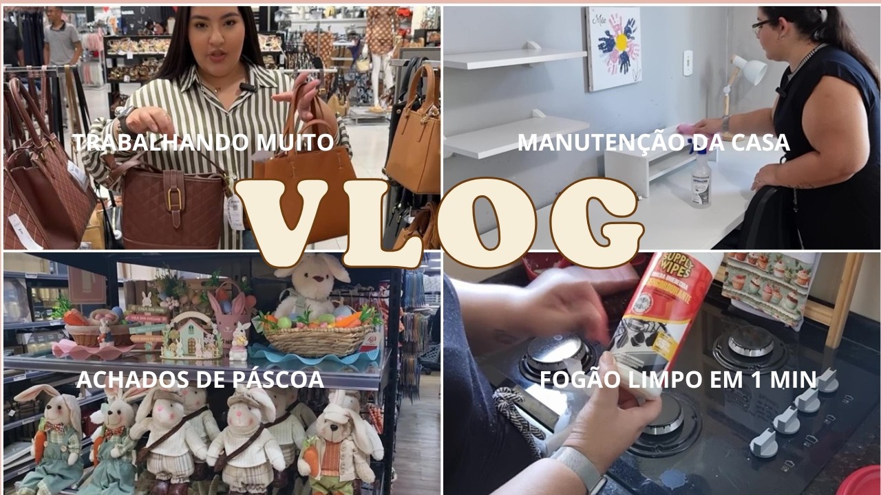 VLOG: DICAS PARA MANTER A CASA LIMPA DE FORMA PRÁTICA | COMO MONTAR LOOKS NO DIA A DIA