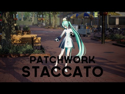 【MMD】ツギハギスタッカート - 初音ミク / YYB Hatsune Miku 10th