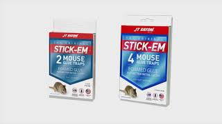 Stick-Em® Rat & Mouse Glue Traps #155N