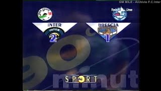 2001-02 (31^ - 14-04-2002) INTER-Brescia 2-1 [Guardiola(R),Ronaldo,Ronaldo] Servizio 90°Minuto Rai1