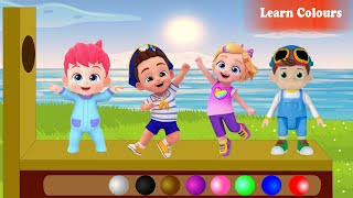 Cocomelon Learns Colors | CoComelon Nursery Rhymes & Kids Songs
