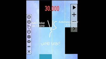 Auto Clicker VS Automatic Clicker Who Win! in Classic Challenge