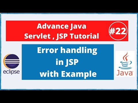 #22 Error Handling in JSP with example | Advance Java Servlet JSP Tutorial