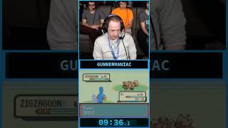 Pokemon Sapphire Speedrun Live at Awesome Games Done Quick 2020! Part 4 - Zigzagoon fight #pokemon