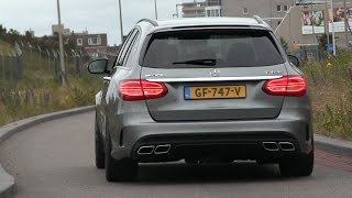 2016 Mercedes C63S AMG Estate Edition 1 | REVS + Driving scenes + Accelerations