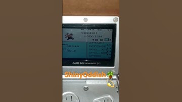 ShinyOddish🪴💫😮 over odds goldversion gen2 #shinyhunting #shiny #shinypokemon #shinyoddish like.sub