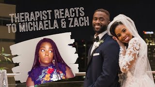 Therapist Reacts to Michaela \& Zack MAFS Season 13
