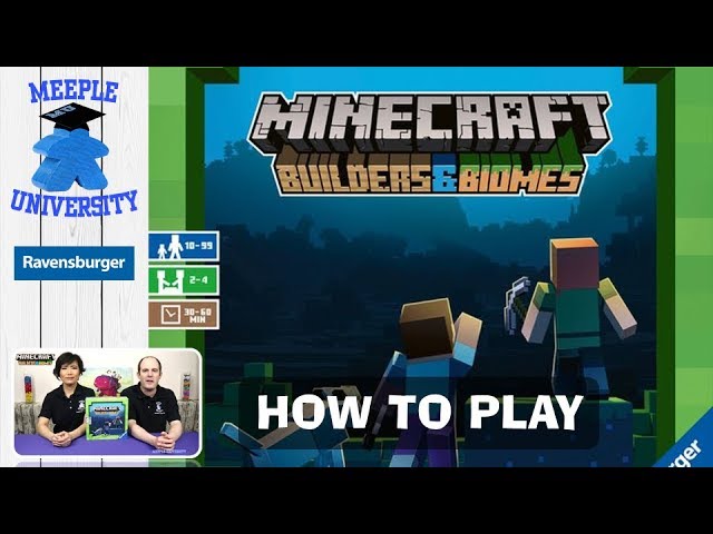 სამაგიდო თამაში Minecraft Builders & Biomes - Board