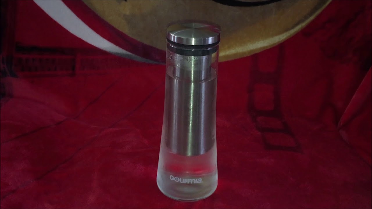 Gourmia GCM9850 Cold or Hot Brew Coffee Maker 33 Ounces or 1 Liter