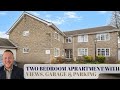 A beautifully presented two DOUBLE BEDROOMS first floor apartment with GARAGE and OFF ROAD PARKING