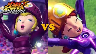 Mario Strikers Battle League - Team Peach Vs Team Daisy - Royal Castle