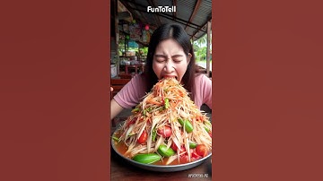 วิธีกินส้มตำที่ถูกต้อง #FunToTell