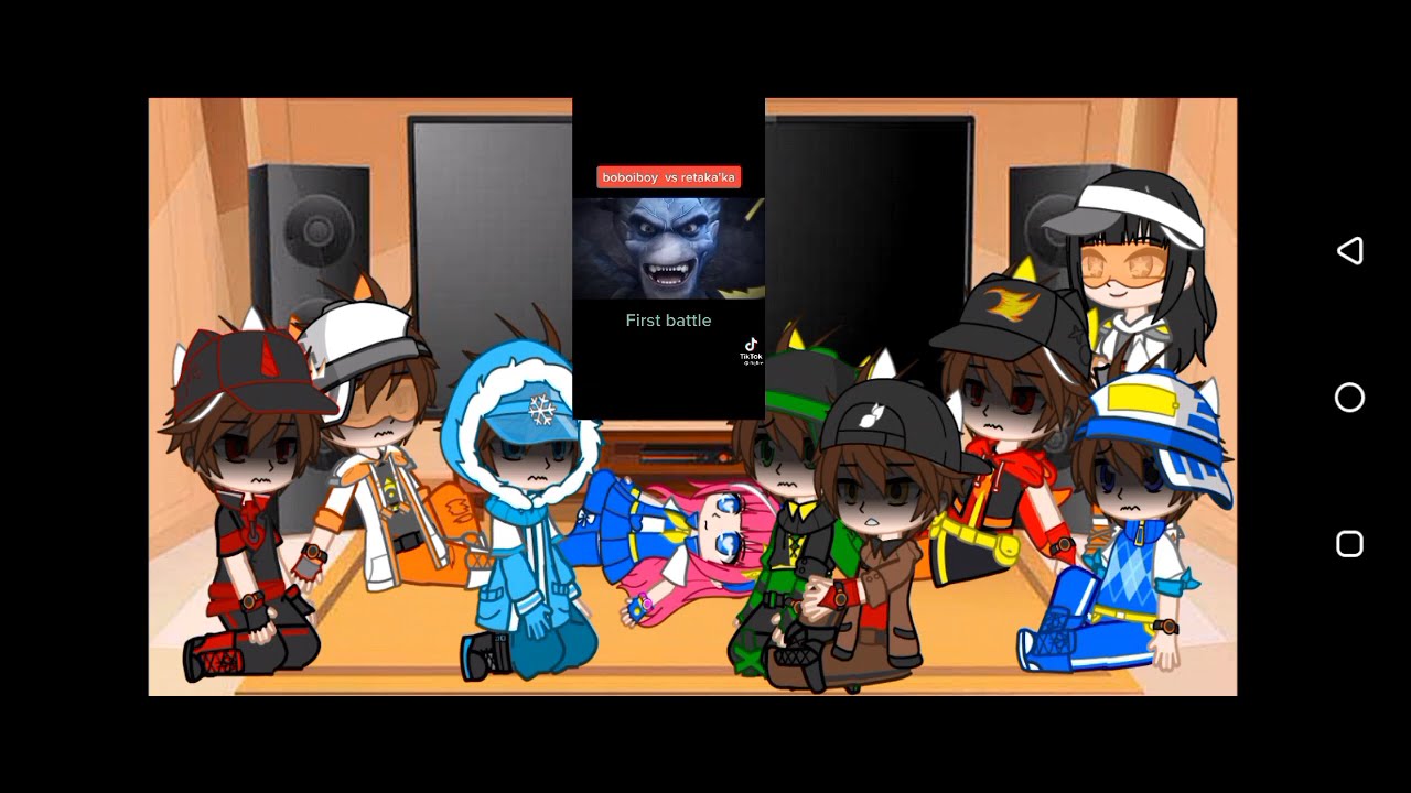 Past all elemental react to New owner part 3 Boboiboy vs reta'ka