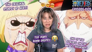 BACK TO BACK BOMB DROPS!! 🤯🤯 ONE OF THE GOROSEI IS COMING | One Piece Episode 1105 Reaction