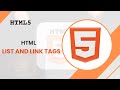 Make Your First HTML List and Link Today!