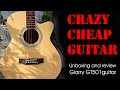 Glarry GT501 acoustic guitar - Unboxing and review