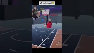 Caught him on the fake 😏  #recroom #basketball #vr