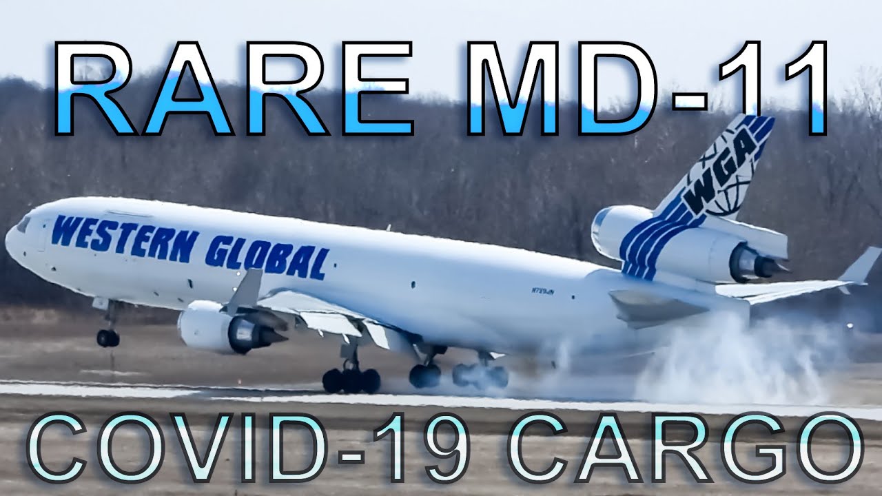 COVID-19 CARGO! Western Global McDonnell Douglas MD-11F in Montreal (YMX/CYMX)