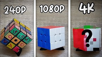 Video Resolution as Rubik