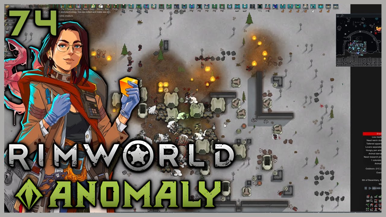 RimWorld Anomaly Playthrough (ep. 74) | Freetown | Mu Plays - YouTube