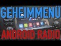 GEHEIMMENÜ ÖFFNEN + HINTERGRUND ÄNDERN [ANDROID 8.0 RADIO PUMPKIN] | KrisGarage