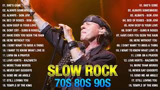 Download Lagu Scorpions, Bon Jovi, Aerosmith, GNR, U2, Led Zeppelin, CCR - Slow Rock Ballads 70's 80's 90's MP3