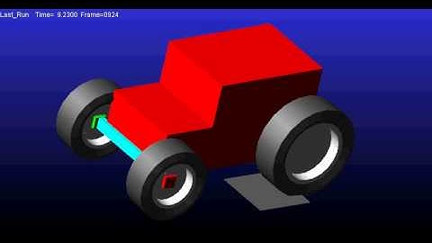 [MSC ADAMS] Vibration Analysis on a Tractor