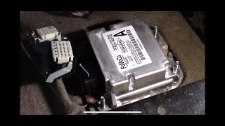 2013 Ford E350 Replacement of SRS/RCM module and YAW Rate Sensor