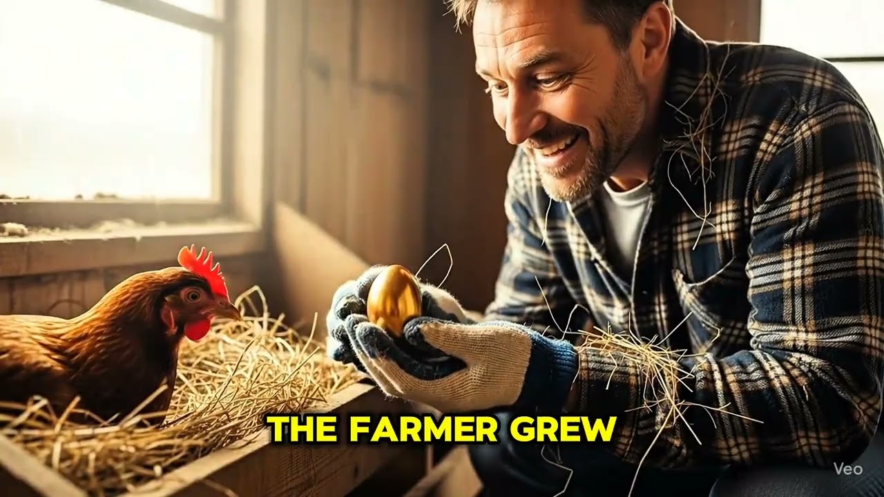 The Farmer and the Golden Egg. The Greedy Farmer and His Hen The Hen That Laid Golden Eggs