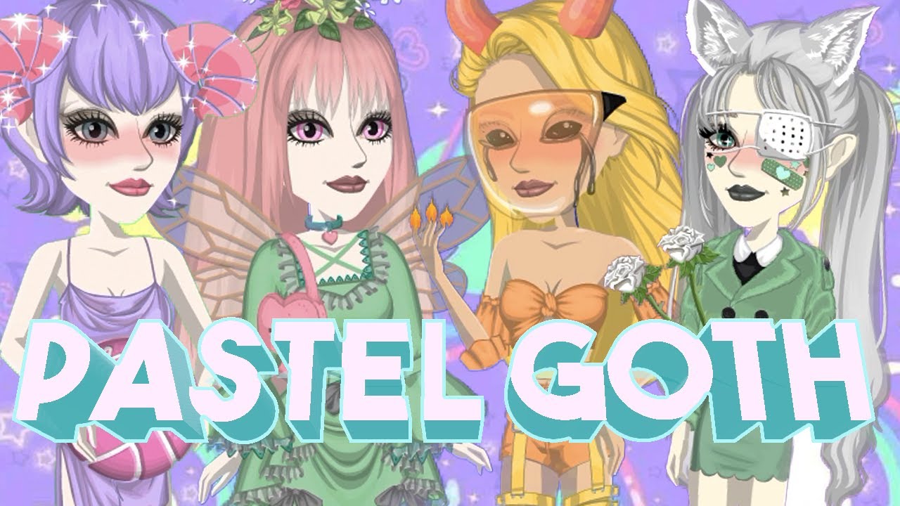 PASTEL GOTH LOOKBOOK MSP