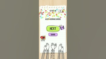 brain test level 86 solution