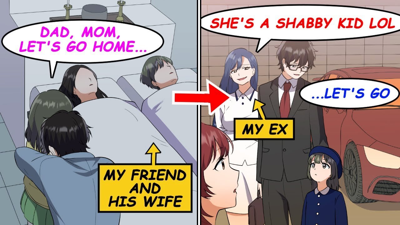 I ended up raising a best friend's daughter, but my ex looked down on me. A few years later [Manga]