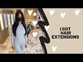 HAIR TRANSFORMATION | I GOT HAIR EXTENSIONS FOR THE FIRST TIME | Bobbi Williams