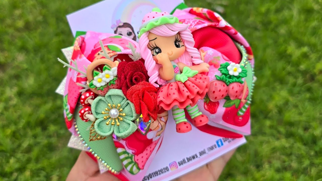 Moño estrella 🌟 ilusión con listón de 7.5 cm fácil de hacer #moñosfacilesdehacer #hairbows #bows