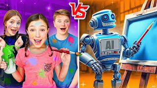 Epic Battle: AI vs HUMAN! Who is Better? by The KJAR Crew 1,066,786 views 6 months ago 8 minutes, 55 seconds