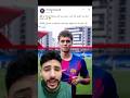صفحة برشلونة الرسمية تهنئ حمزة عبدالكريم على وجوده في كأس العالم#برشلونة #barcelona #fifaworldcup