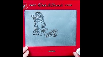 How to use an Etch a Sketch to read cats