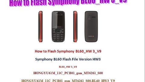 Symphony BL60 Flash File Hw3 Download