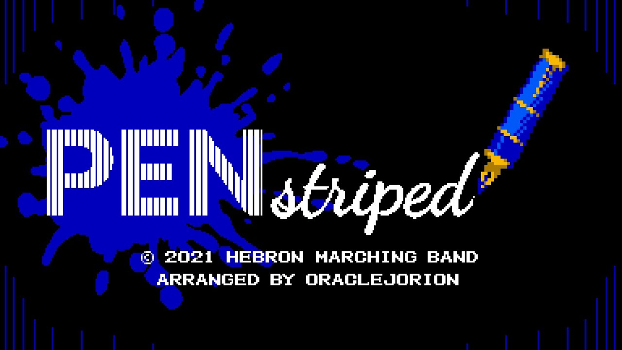 Hebron Band 2021 - PENstriped | 8-bit Cover [0CC-Famitracker; VRC6 72hz]