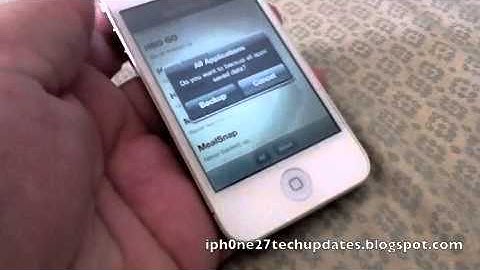 AppBackup App in Cydia Back Up Jailbroken Apps iPhone 4 iPad iPod Touch