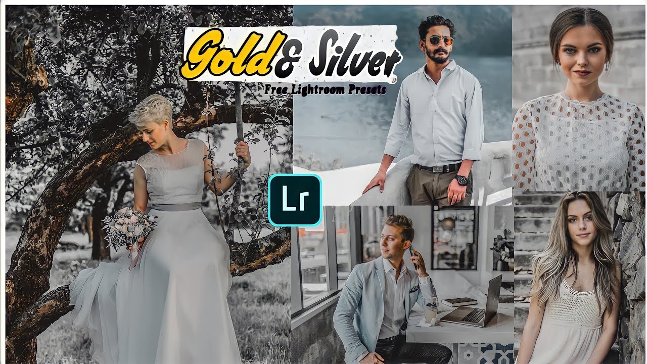 GOLD & SILVER moody preset - Free Lightroom preset | Urban dark preset I DSP Creations